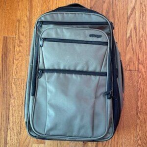 eBags EXO Travel Backpack - olive green - great pre-owned condition